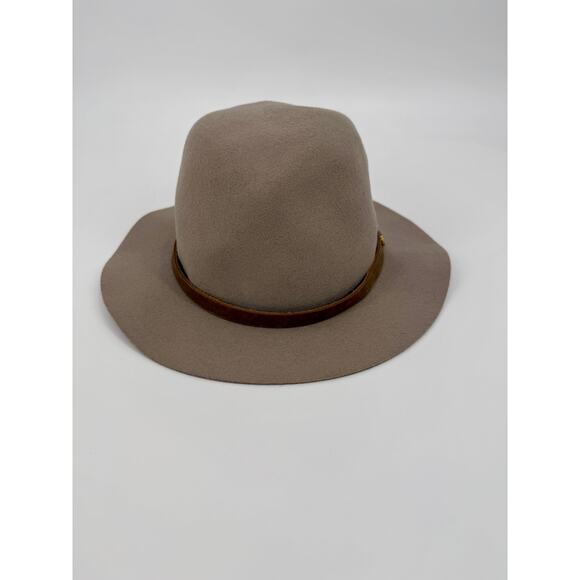 Rag & Bone Gray Floppy Brim Felted Wool Fedora Hat Size Large main image 9